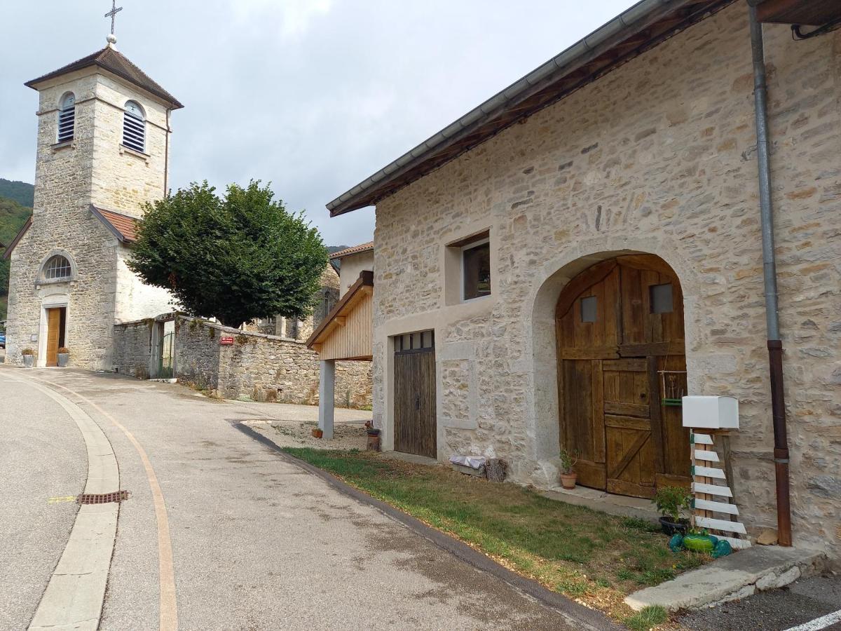 La Vie Du Bief Panzió Bolozon Kültér fotó